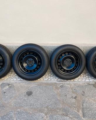 Gomme termiche + cerchi per Smart 453