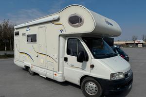 Camper Miller Illinois mansardato 6 posti