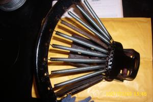 struttura in metallo sella per motom c48 