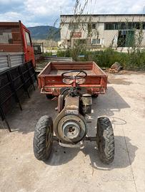 Motoagricola Nibbi motore lombardini CON DOCUMENTI