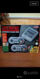 super nintendo classic mini con 21 giochi 