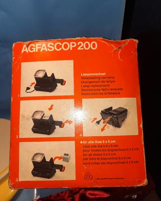 proiettore agfascop vintage