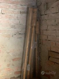 Aste legno per tende