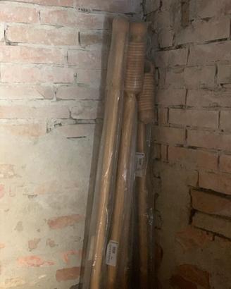 Aste legno per tende