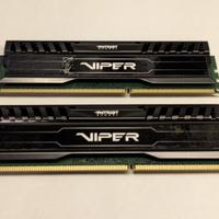 RAM Viper 3 Black Mamba DDR3 1600 Mhz 8GB (2x4GB)