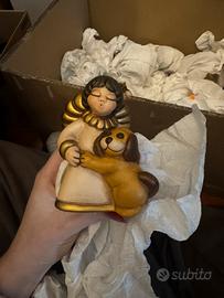 Angelo Thun con cane