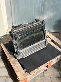 Radiatore intercooler ventola bmw e46 320d 136cv
