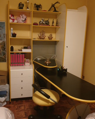 Cameretta armadio scrivania