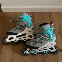 Roller bambina con kit protezione e chiavi