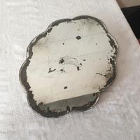 Antico Specchio vassoio XIX sec guantiera sagomata