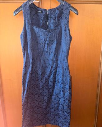 Vestito a Tubino Jacquard Damascato Nemo