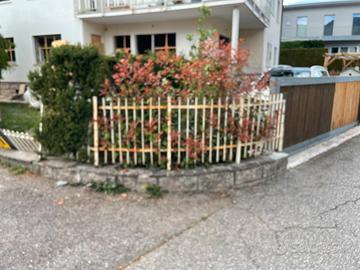 Recinzione giardino