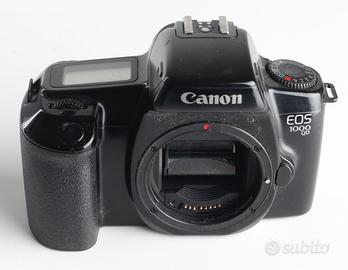 CANON EOS 1000 QD CORPO MACCHINA ANALOGICA