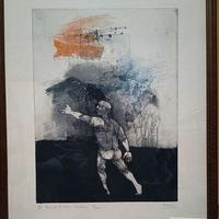 ACQUAFORTE QUADRO ENDRE SZIRAKI 59X42