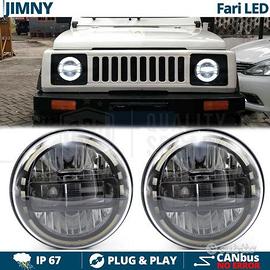 FARI LED DRL Omologati Per SUZUKI JIMNY Angel Eyes