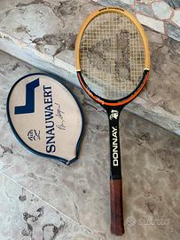 Racchetta Tennis vintage in legno Donnay Borg