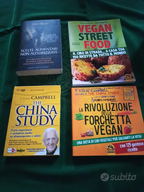 Lotto Vegan 3 libri + DVD
