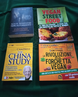 Lotto Vegan 3 libri + DVD