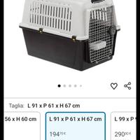 trasportino taglia grande 