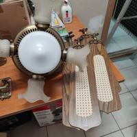 LAMPADARIO VENTILATORE A PALE