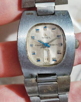 Orologio vintage meccanico Breil 17rubini Incabloc