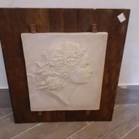 quadro scultura dea bendata