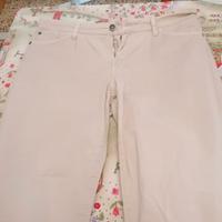 Pantaloni Cotone Beige Holiday 