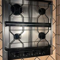 Piano cottura acciaio 4 fuochi Franke