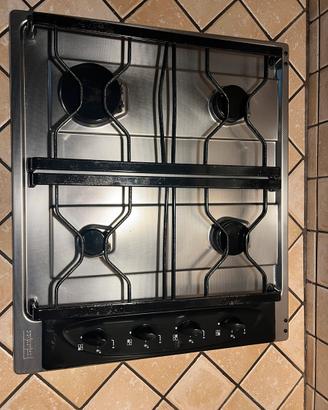 Piano cottura acciaio 4 fuochi Franke