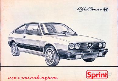 ALFAROMEO SPRINT 1.3-1.5-1.5 Q.V. LIBRETTO USO MAN