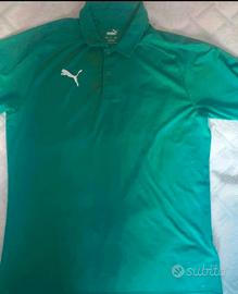Polo Puma tessuto tecnico taglia M 