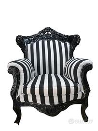 Poltrona trono sedia design unico