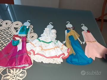 4 abiti   barbie   nuovi   €5  cad.