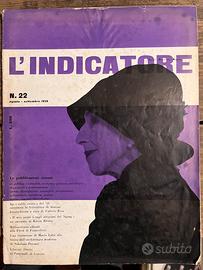 Rivista L’indicatore n 22 1959