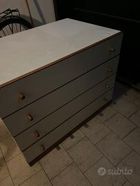 Cassettiere spaziose