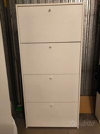 SCARPIERA 4 SCOMPARTI DOPPI