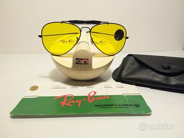 Ray ban outdoorsman kalichrome 58mm black vintage