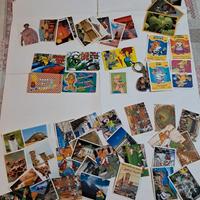 set 50 pezzi tessere simpson ferrero figurine gero