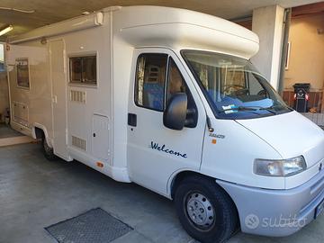 Camper semintegrale Chausson welcome 6,45