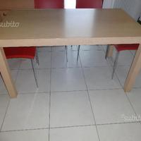 Tavolo allungabile Poliform in rovere chiaro