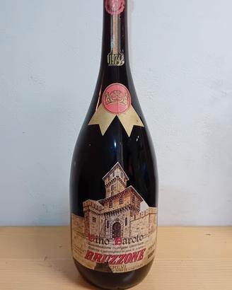bottiglione gigante vino barolo bruzzone