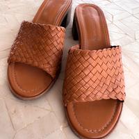 Sandali intrecciati Comptoir des Cotonniers, pelle