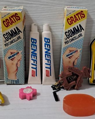 Benefit - 2 gomme a forma di tubetto + 7 gommine