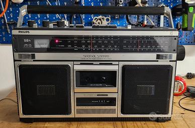 Radio stereo boombox Philips revisionato