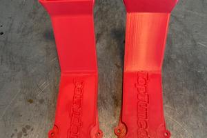 Kit convogliatori raffreddamento totota yaris gr