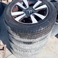 4 CERCHI E GOMME CITROEN 16p "ORIGINALI"