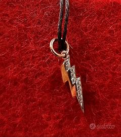Dodo charm ciondolo Fulmine con diamanti 