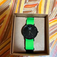 Orologio Barbosa green fluo