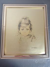 quadro di bambina 