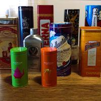 Scatole in Latta Vintage da Collezione